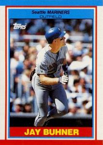 1989 Topps UK Minis Baseball Cards     010      Jay Buhner